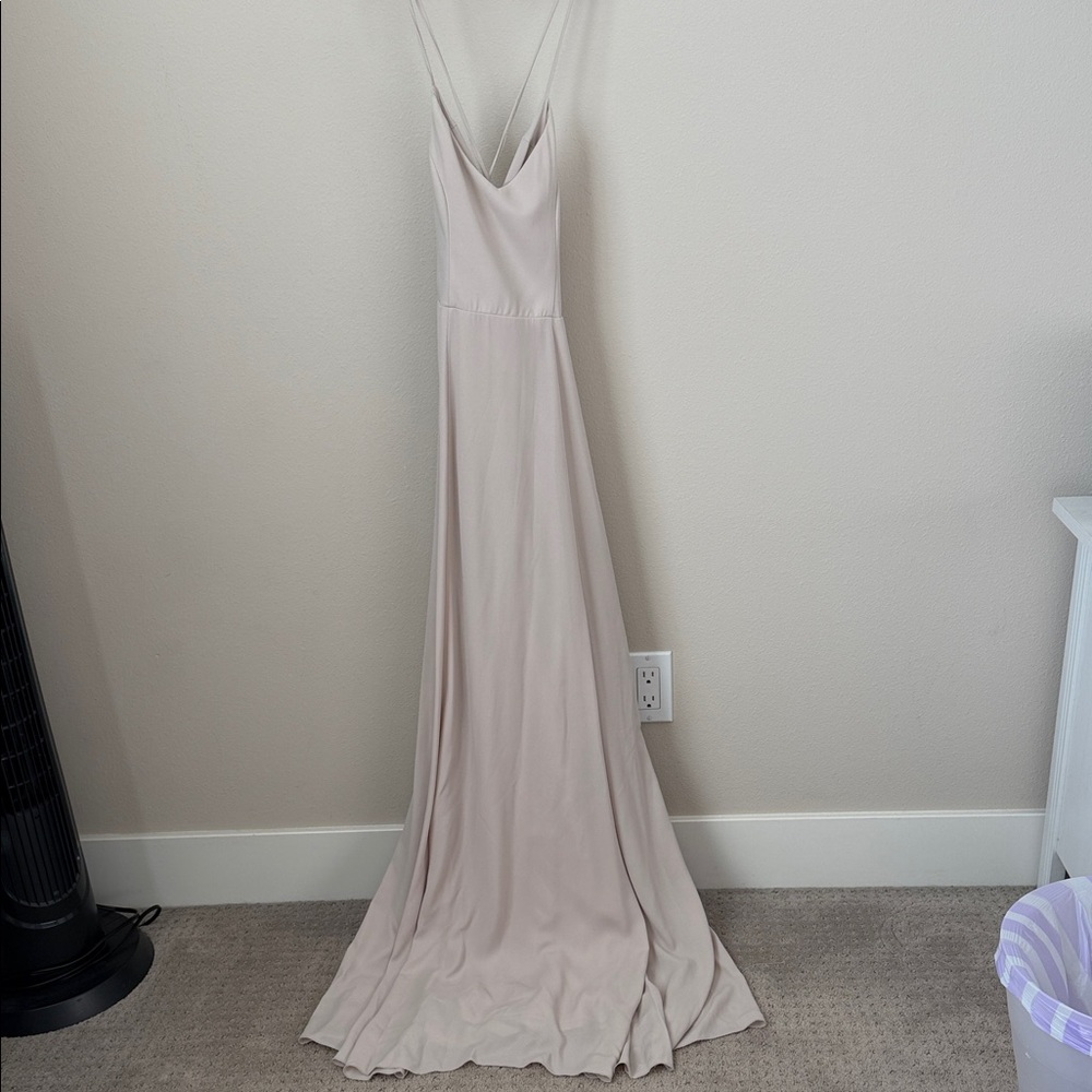 Show Me Your Mumu Godshaw Goddess Blush Dress